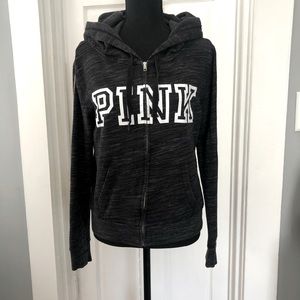 ‼️RARE Victoria’s SecretPINK zip-up hoodie